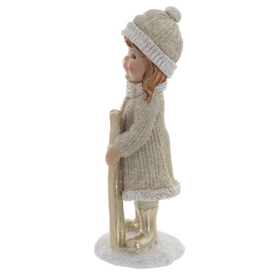 Фигурка декоративная &quot;Мальчик/Девочка&quot;, L8 W7 H18 см, 2в.