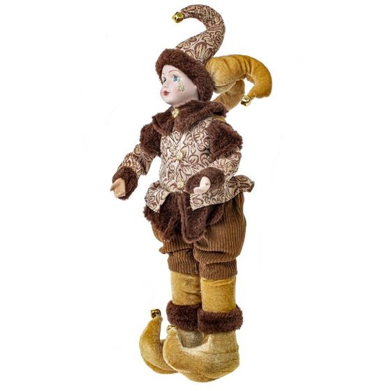 Игрушка мягконабивная &quot;Клоун&quot; (музыкальный), L19 W15 H49 см