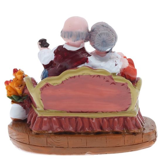 Фигурка декоративная &quot;Бабушка с дедушкой&quot;, L8 W6 H7 см, 2в.