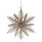 Изделие декоративное подвесное &quot;Снежинка&quot;, L12 W4 H12 см, 4в.