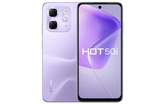 Смартфон Infinix Hot 50i 4/128Gb фиолетовый (X6531B/10062802)