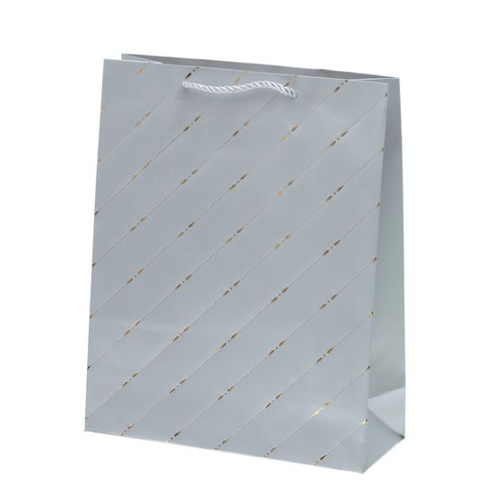 Пакет подарочный (бумага 210г/м2, блок микс12шт), L26 W10 H32 см, 5в.