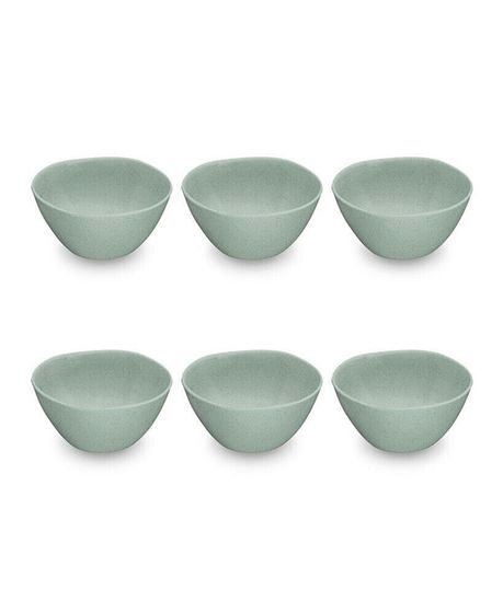 5.9&quot; Wheat PP 6-Piece Bowl Set, 19 oz