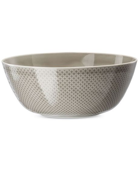 Junto Pearl Grey Large Serving Bowl