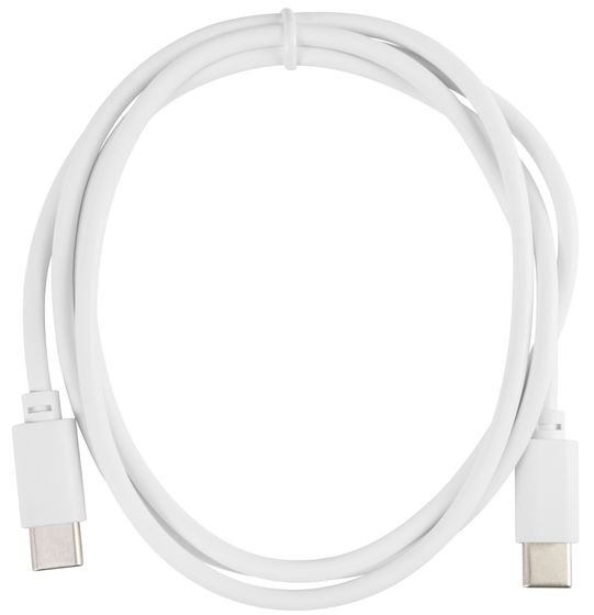 Кабель Buro USB Type-C(m) - USB Type-C (m) 1м белый (PD15W)