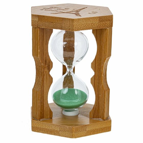 Часы песочные (3 мин.), Д7,5 Ш6,5 В10 см, 4в.
