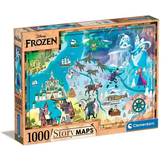 CLEMENTONI Disney Frozen 2 Puzzle 1000 pieces