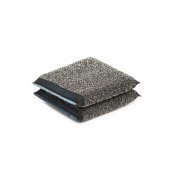 Губка Инокс Пауэр металлическая 2шт