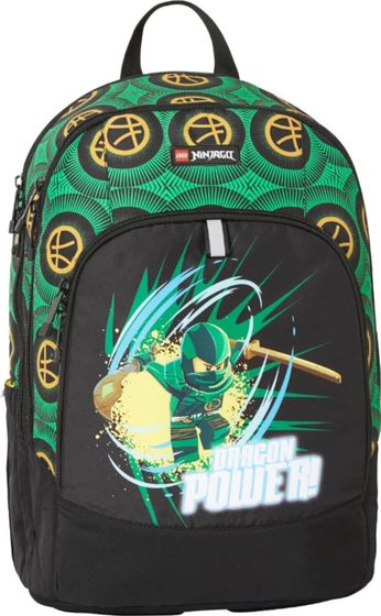 LEGO LEGO Ninjago Base School Backpack 20236-2401 Zielone One size