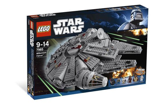 LEGO Star Wars Collection Модель Сокола Тысячелетия Строительные блоки 1254 7965