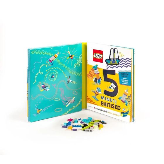 LEGO Iconic Activity Book 5Minute BuildsIn эстонский язык строительная игрушка