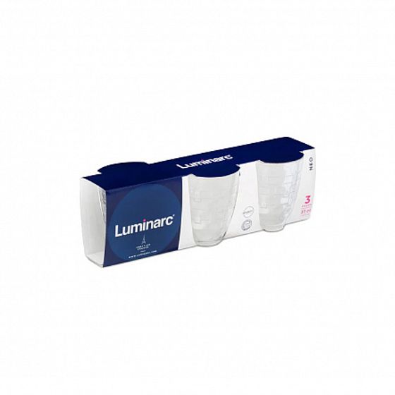 Набор стаканов NEO CHEQS 3шт 310мл