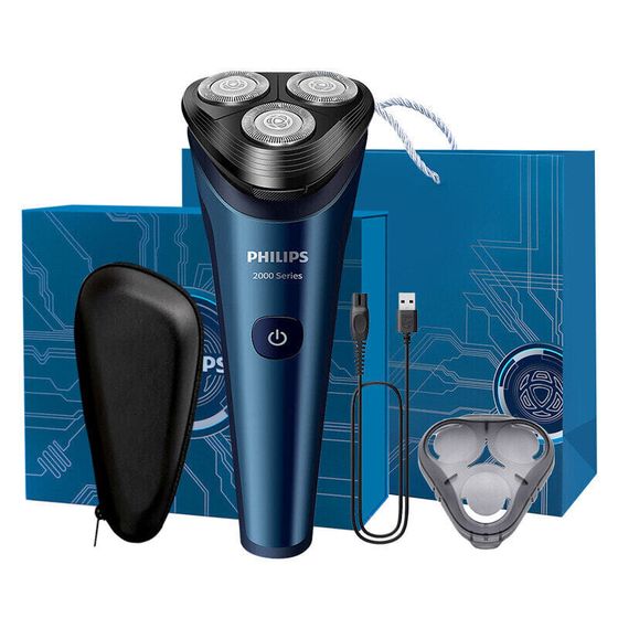 PHILIPS S2509 Swivel Type Razors Travel Portable 1 Hour Quick Charge Full-Body Washable Men&#39;s Wet And Dry Shaving