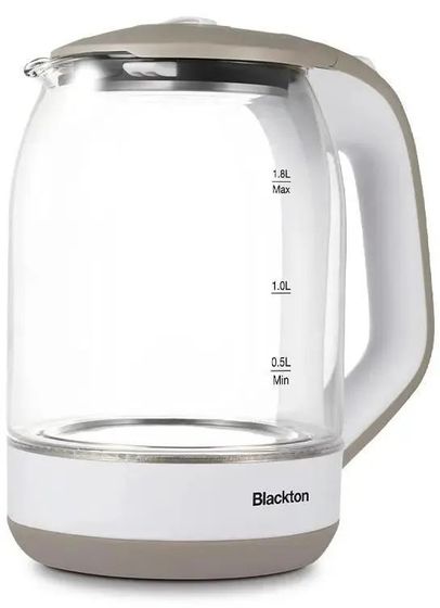 Чайник электрический Blackton Bt KT1823G 1.8л 1500Вт белый/бежевый