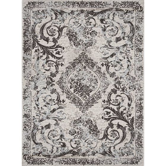 Ковёр прямоугольный Rimma Lux 36932J, размер 200x400 см, цвет cream/grey