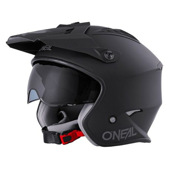 Шлем открытый O&#39;Neal Volt Solid, ABS, матовый, черный, L