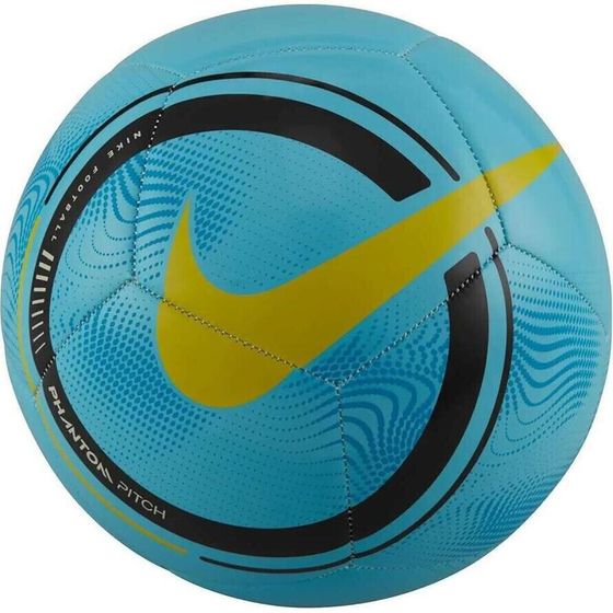 Nike Size 5 Ball Soccer PU Unisex Blue Yellow