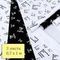 !09 Набор крафтовой бумаги 3 листа с печатью &quot;ЧБ&quot;, 0,7 х 1 м.