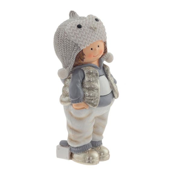 Фигурка декоративная &quot;Мальчик/Девочка&quot;, L5,5 W4,5 H11,5 см, 4в.