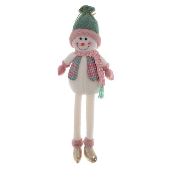Игрушка набивная &quot;Снеговик&quot;, L21 W10 H72/23 см, 2в.