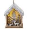 Изделие декоративное с подсветкой &quot;Домик&quot; (LR54Х3), L10 W5 H12,5 см, 3в.