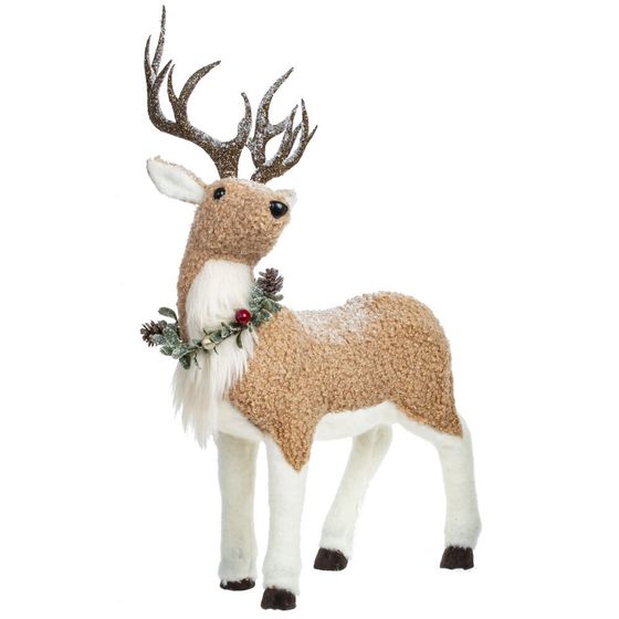 Изделие декоративное &quot;Олень&quot;, L27 W16 H44 см