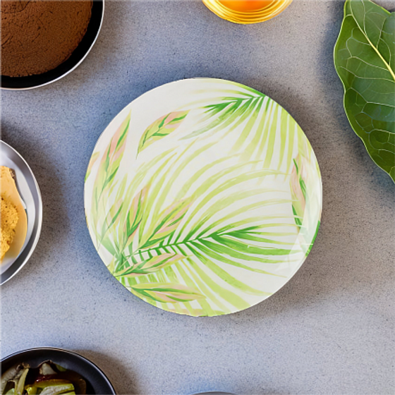 Тарелка десертная CRAZYFOLIA WHITE 20.5см