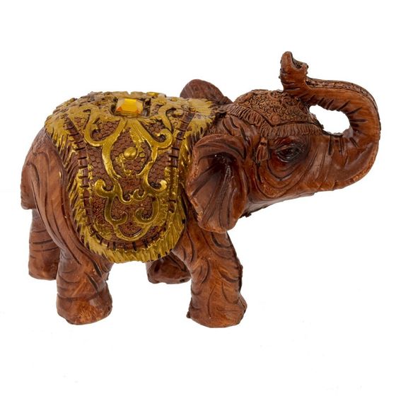 Набор их 7-ми фигурок декоративных "Слон", Д20 Ш7 В21,5 см