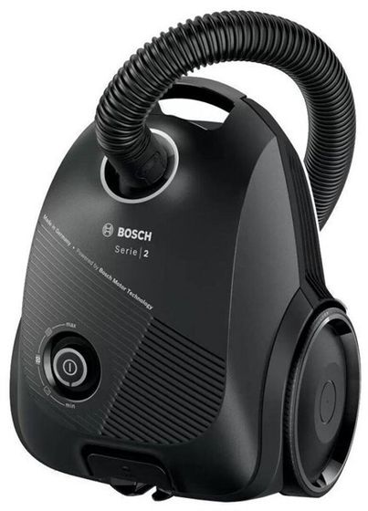 Пылесос Bosch BGBS2BA1P 2200Вт мешок черный