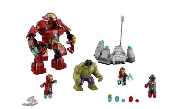 LEGO Super Hero Collection строительные блоки брони Анти-Халк 0-300 76031