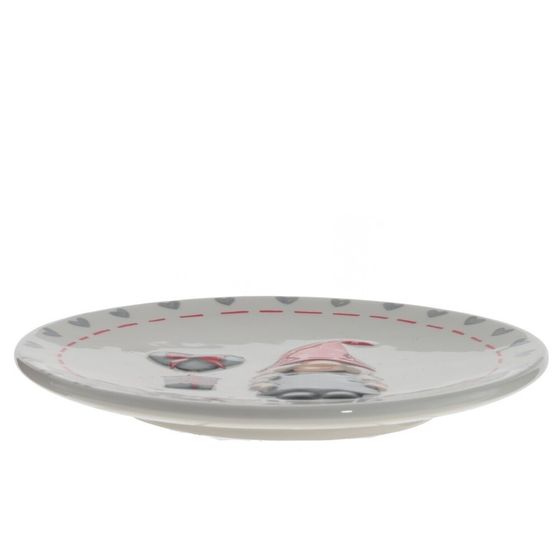 Тарелка, L15 W15 H2,5 см