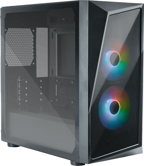 Корпус Cooler Master CMP 320 черный без БП mATX 6x120mm 4x140mm 2xUSB2.0 audio bott PSU