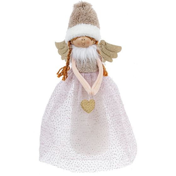 Игрушка набивная &quot;Фея&quot;, L23 W10 H34,5 см, 2в.