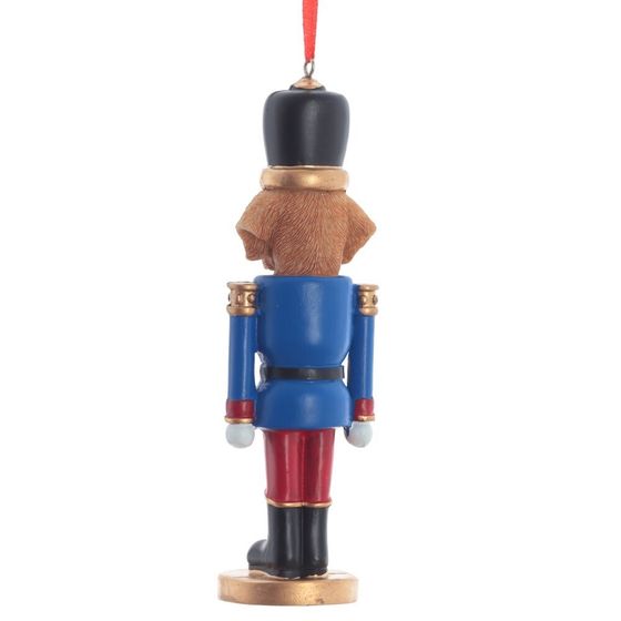 Изделие декоративное подвесное &quot;Собачка-солдатик&quot;, L4 W4,5 H15 см