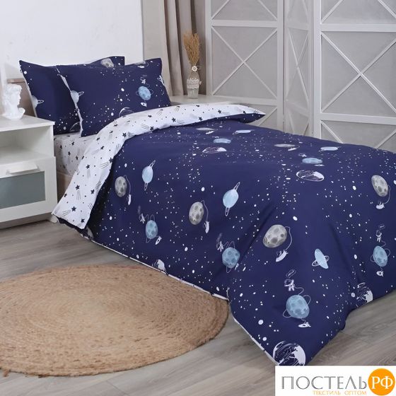 521301/7 КПБ 1,5сп н(2) 50*70 Mona Liza Kids &quot;Space&quot; ,поплин