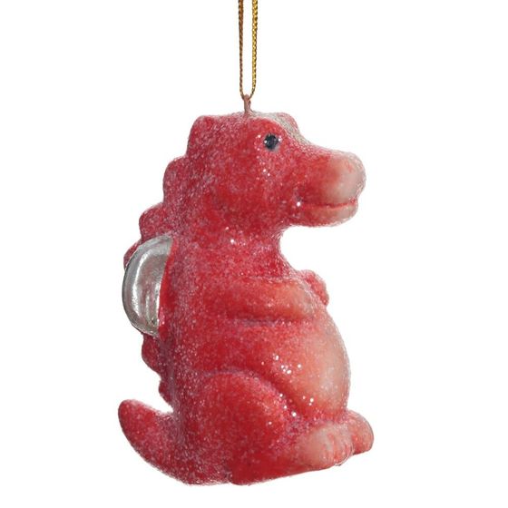 Фигурка декоративная &quot;Дракон&quot;  (блок 12шт), L5,5 W3,5 H7 см, 4в.