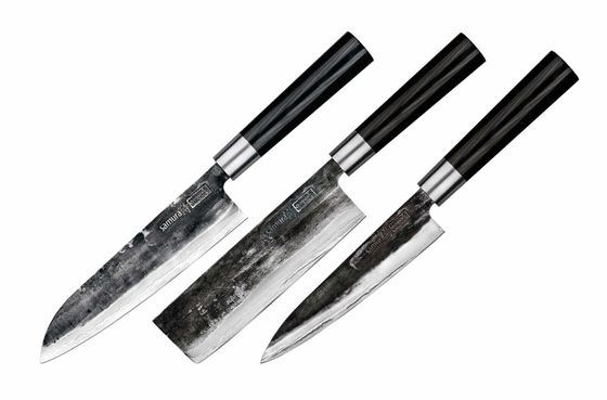 SUPER 5 Set с 3 ножами Messern SP5-0220