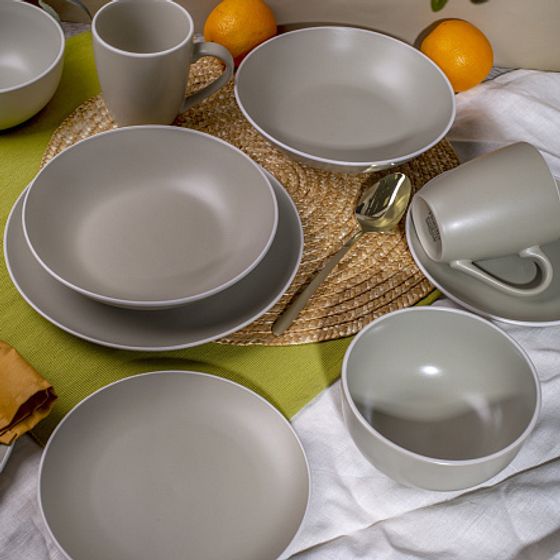 Тарелка десертная SCANDY OLIVE 19.3см