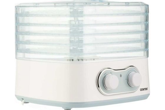 Сушилка для овощей и фруктов Centek CT-1659 270Вт 5под. белый