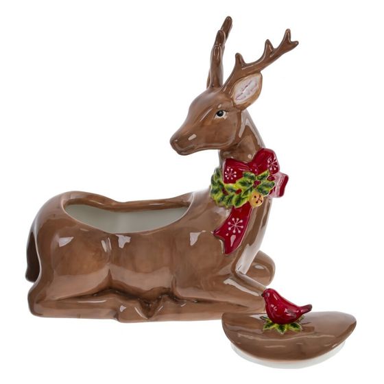 Конфетница &quot;Олень&quot;, 900 мл, L22 W12 H24,5 см