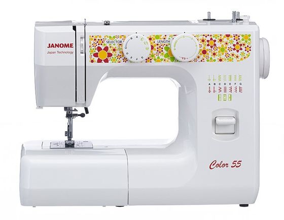 Швейная машина Janome Color 55 белый