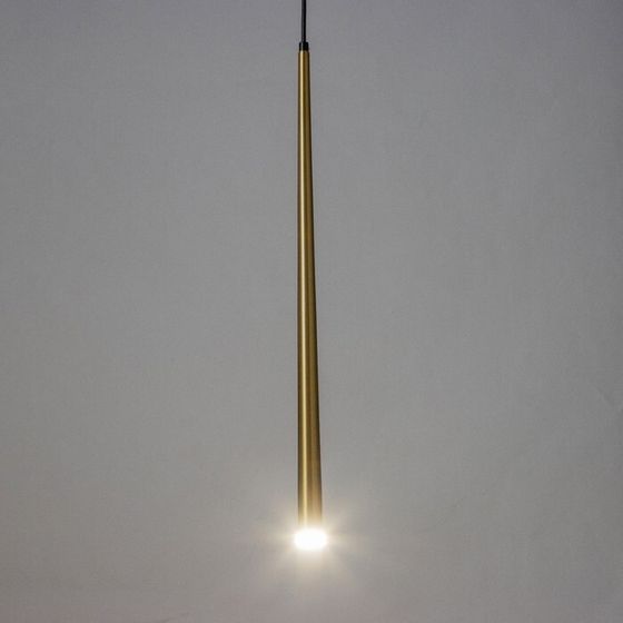 Светильник подвесной &quot;Титан&quot; LED 5Вт 4000К золото 2,8х2,8х60-160см