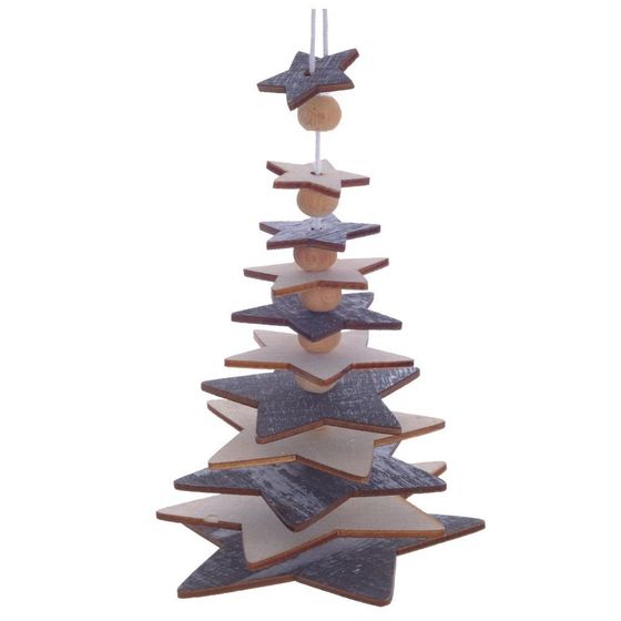 Украшение новогоднее &quot;Елка&quot;, L9 W9 H15 см, 5в.