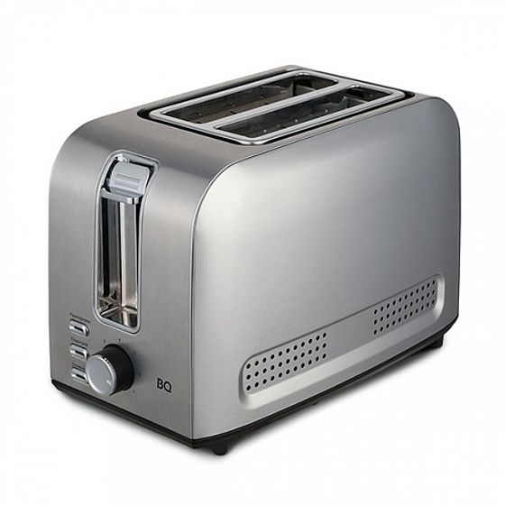 Тостер BQ T1009 Steel-Black 800Вт