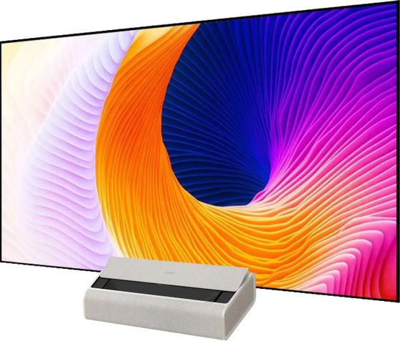 Проектор Xgimi Aura 2 + Screen DLP 2300Lm LS (3840x2160) 1000000:1 ресурс лампы:20000часов 3xUSB typeA 2xHDMI 9кг