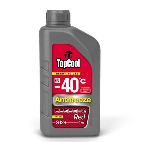 Антифриз TopCool Antifreeze Red -40 C, красный, 1 кг