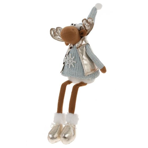 Игрушка набивная &quot;Олень&quot;, L20 W13 H57/22 см, 2в.