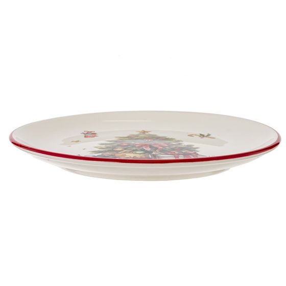 Тарелка &quot;Елочка&quot;, D24 см, L25,5 W25,5 H2 см