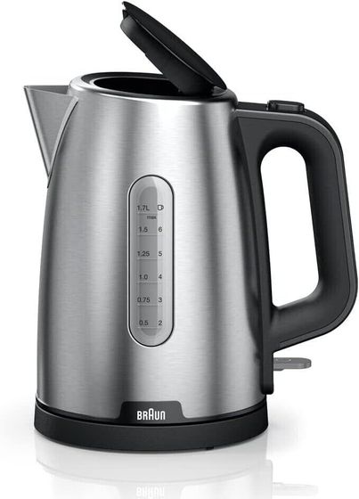 BRAUN STEEL KETTLE 1.7 LTR