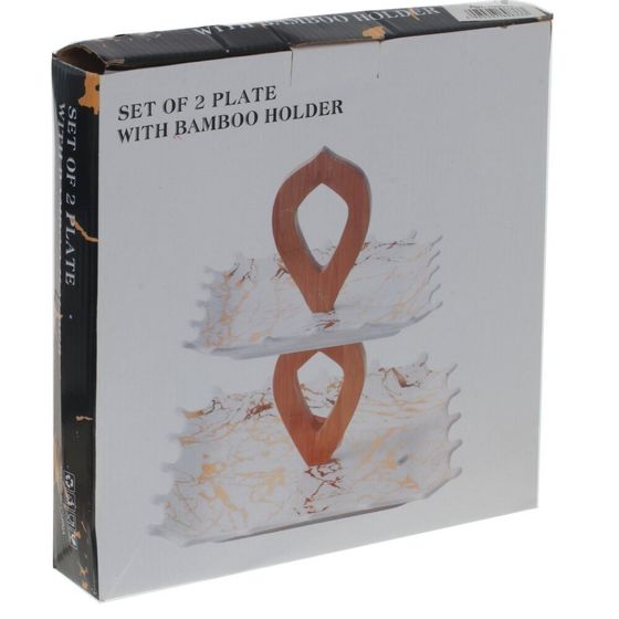 Ваза для фруктов, L24 W24 H24 см